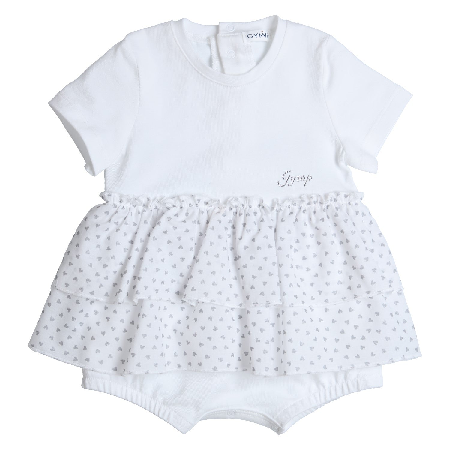 Gymp BABY SUIT ROMPER WITH SKIRT -