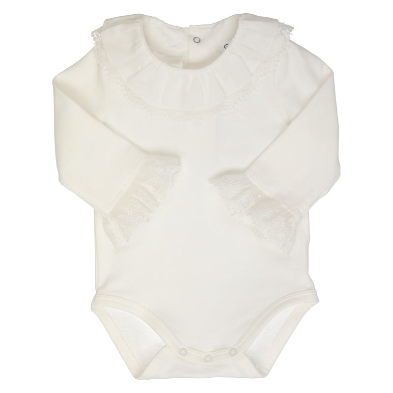 Gymp Romper - With Lace Collar