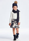 Mayoral Plaid combined dress