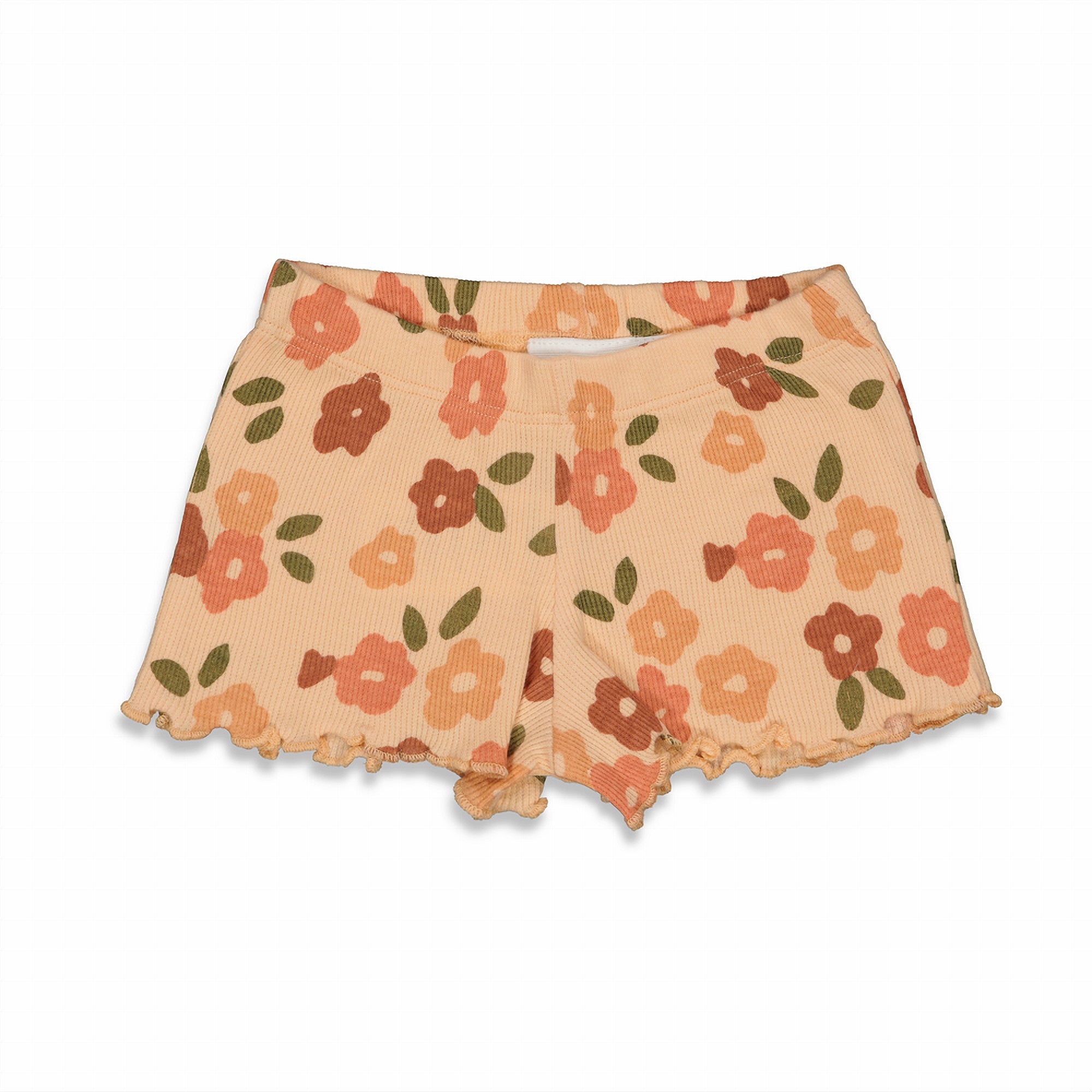 Meisjes Belle Bloom - Premium Summerwear by FEETJE van Feetje in de kleur Perzik in maat 128.