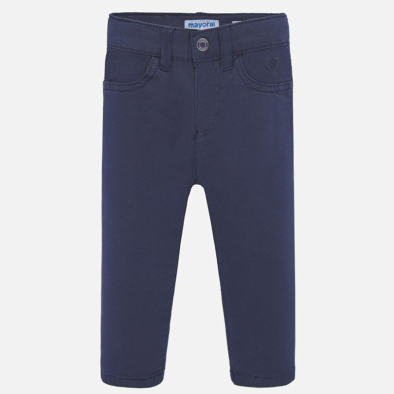 Mayoral Basic slim fit serge pants baby