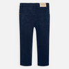 Jongens Basic slim fit serge pants van Mayoral in de kleur Navy       in maat 128.