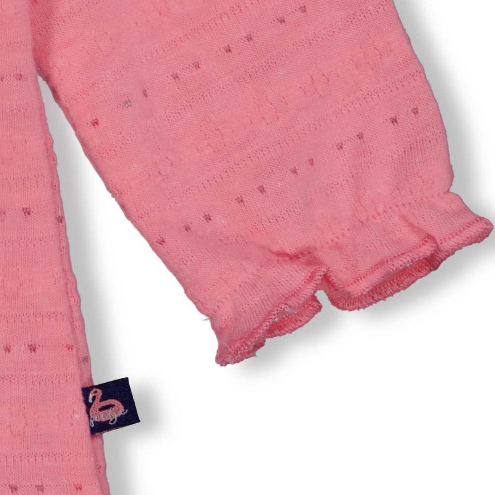 Meisjes Longsleeve AOP - Seaside Kisses van Feetje in de kleur Roze in maat 86.