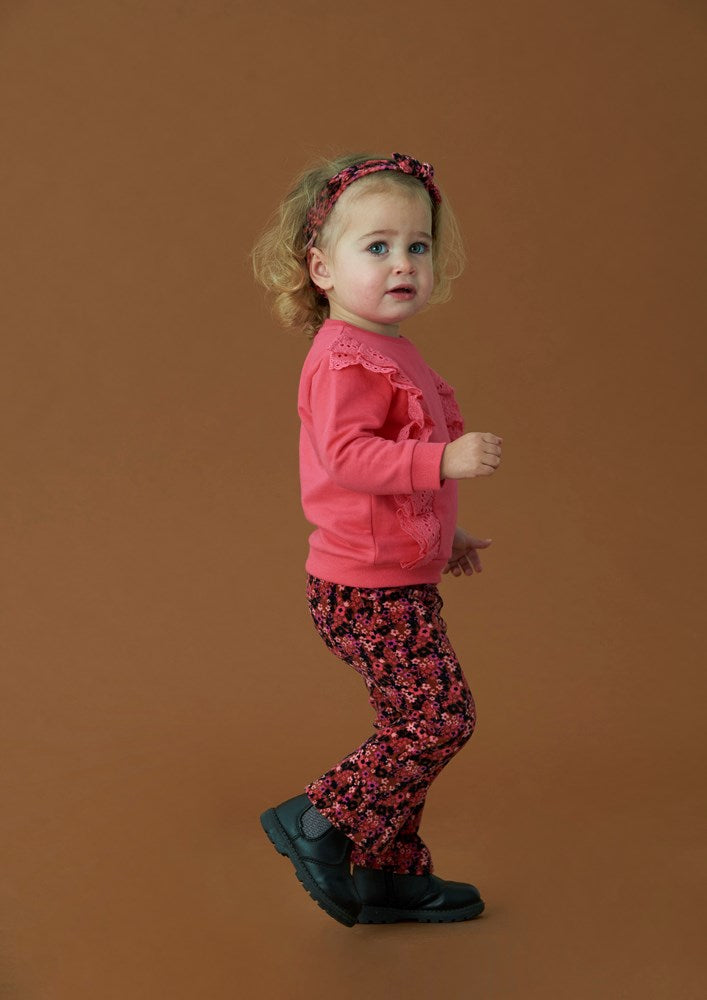 Meisjes Sweater - Made Of Magic van Feetje in de kleur Fuchsia in maat 86.