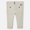 Jongens Twill basic trousers van Mayoral in de kleur Jute       in maat 86.