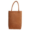 Zebra Natural bag kartel met drukknoop - Camel