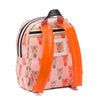 meisjes Rugzak (S) - Zebra peach-gold van Zebra in de kleur roze in maat 0.