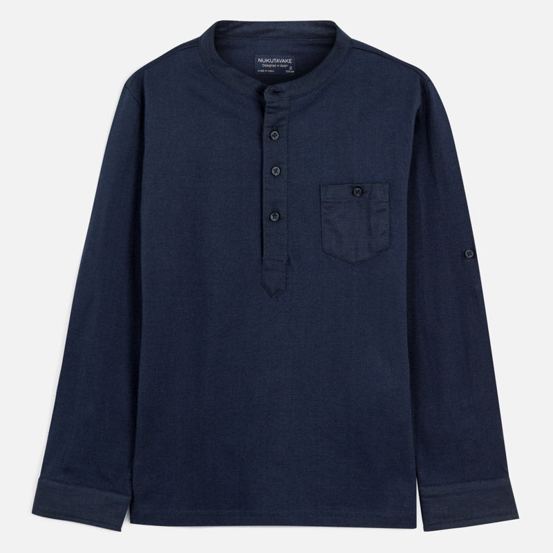 Mayoral shirt met kraagje lange mouw