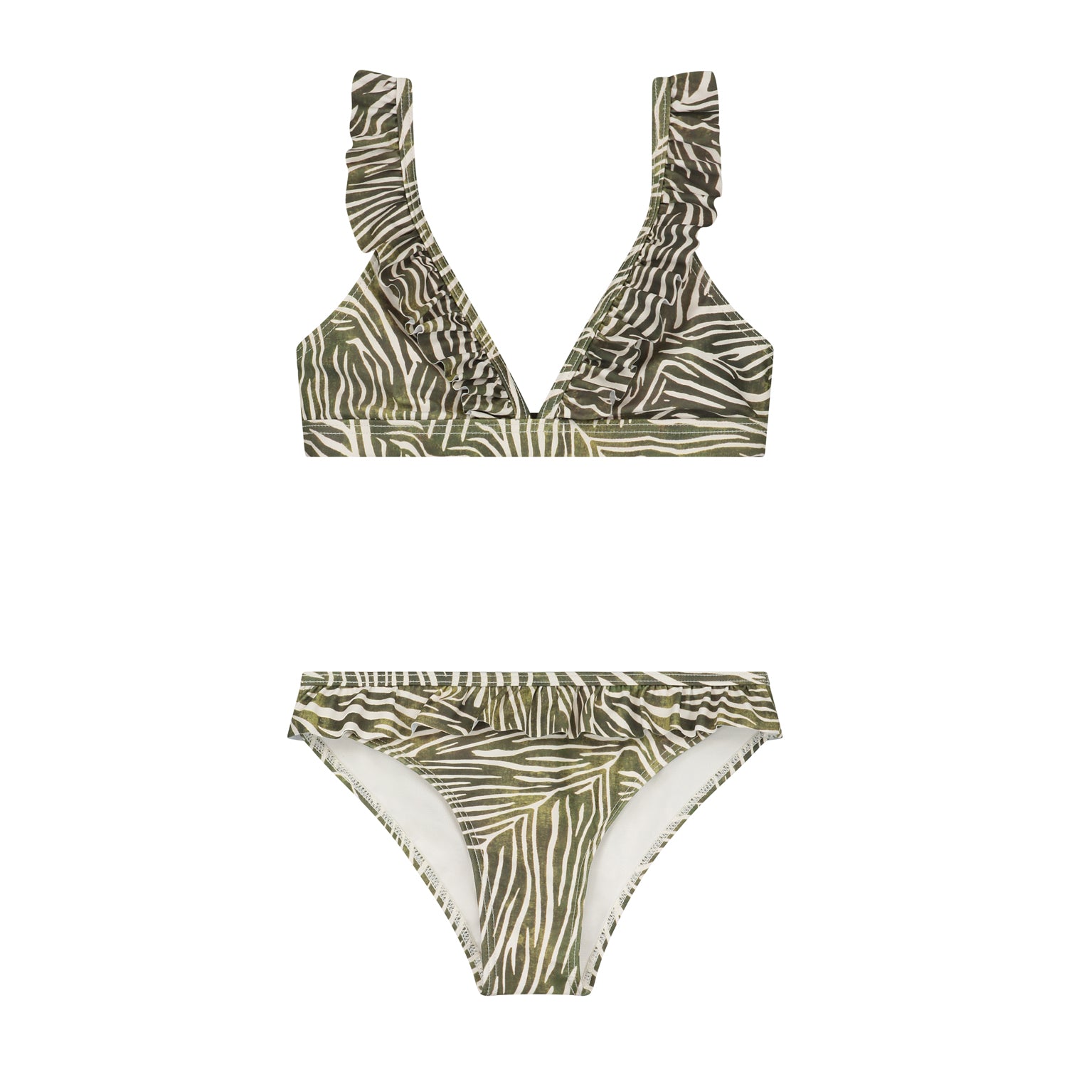 Shiwi Girls BELLA bikini set ZANZIBAR ZEBRA