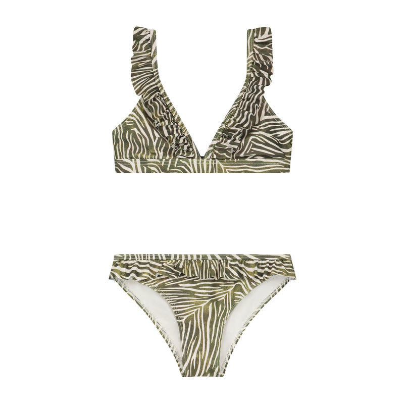 Shiwi Girls BELLA bikini set ZANZIBAR ZEBRA