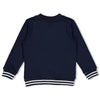 Jongens Sweatvest - Playground van Sturdy in de kleur Marine in maat 128.