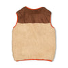 Jongens Bodywarmer teddy - Fly Wild van Sturdy in de kleur Hazelnoot in maat 128.