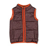Jongens Bodywarmer teddy - Fly Wild van Sturdy in de kleur Hazelnoot in maat 128.