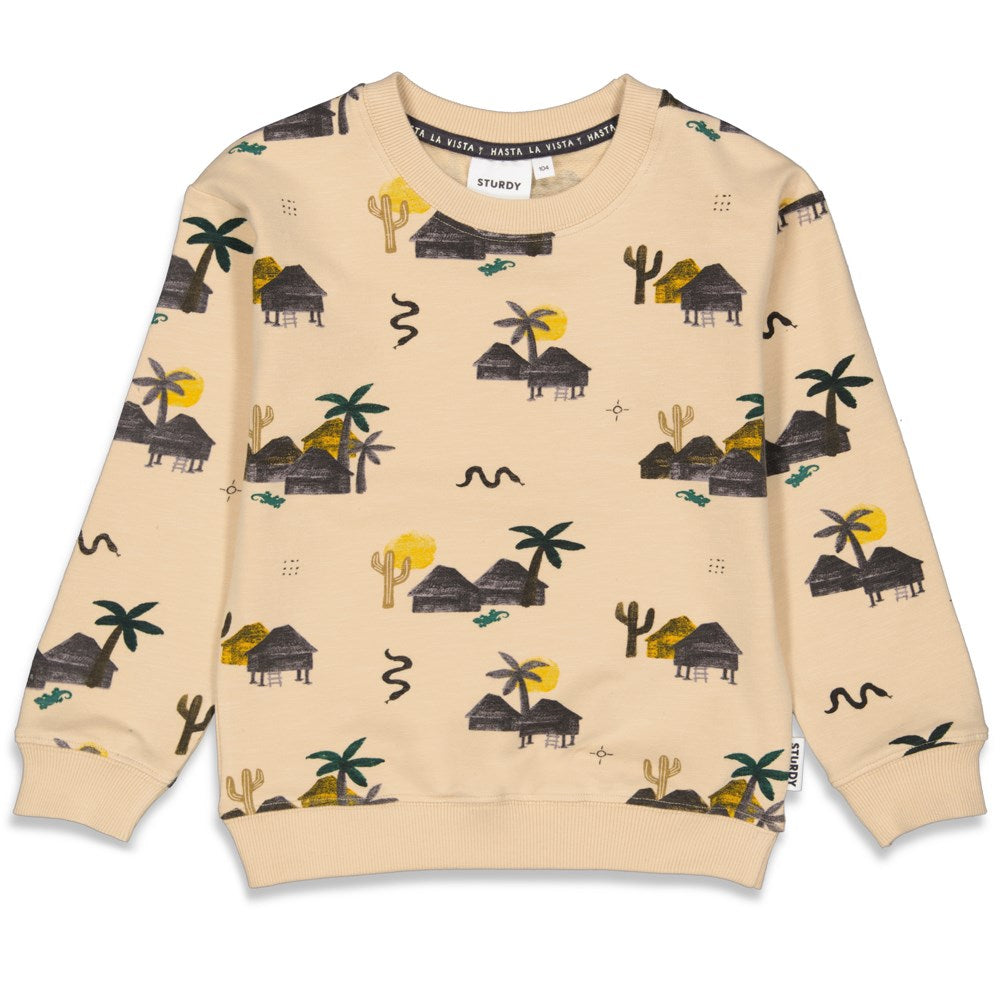Sturdy Sweater AOP - Tiki Island