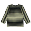 Jongens Longsleeve streep - He Ho Dino van Sturdy in de kleur Olijf in maat 128.