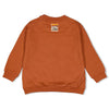 Jongens Sweater - Fly Wild van Sturdy in de kleur Hazelnoot in maat 128.