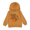 Jongens Hoody - Fly Wild van Sturdy in de kleur Camel in maat 128.