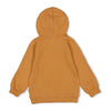 Jongens Hoody - Fly Wild van Sturdy in de kleur Camel in maat 128.