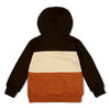 Jongens Hoody - Fly Wild van Sturdy in de kleur d.Bruin in maat 128.