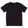 Jongens T-shirt - Happy Camper van Sturdy in de kleur Antraciet in maat 128.