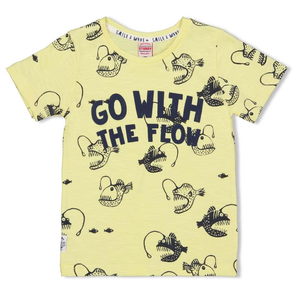 Sturdy T-shirt AOP - Smile & Wave