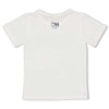 Jongens T-shirt Sturdy - Smile & Wave van Sturdy in de kleur Wit in maat 128.