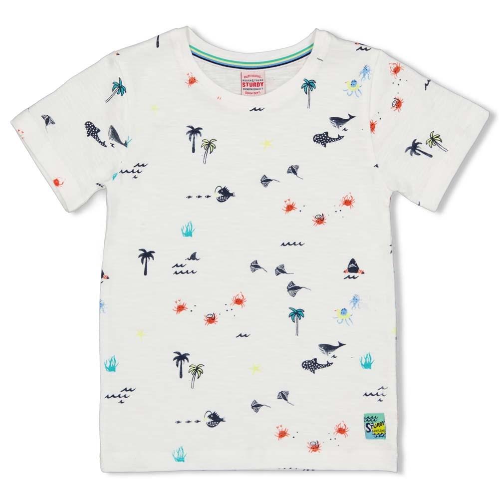Sturdy T-shirt AOP - Smile & Wave