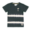 Jongens T-shirt - Tiki Island van Sturdy in de kleur Antraciet in maat 128.