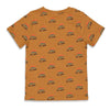 Jongens T-shirt AOP - El Sol van Sturdy in de kleur Bruin in maat 128.