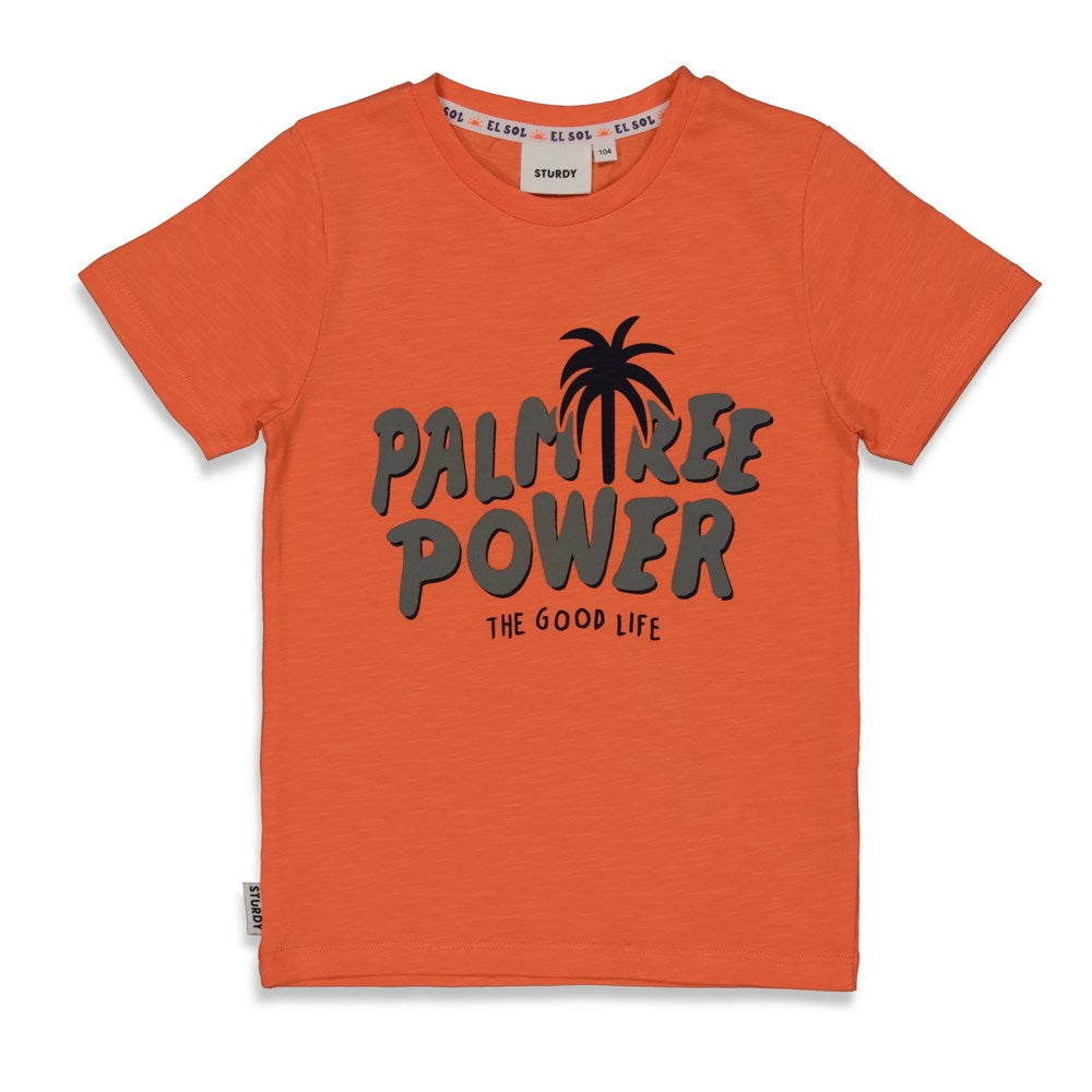 Sturdy T-shirt Palmtree - El Sol
