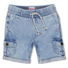 Jongens Short - Summer Denims van Sturdy in de kleur Grey denim in maat 128.
