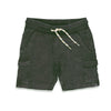 Jongens Short - Tiki Island van Sturdy in de kleur Antraciet in maat 128.