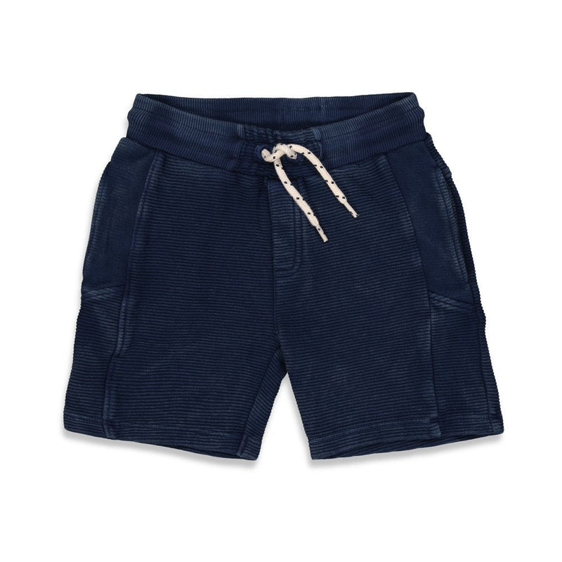Jongens Short - El Sol van Sturdy in de kleur Marine in maat 128.