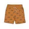 Jongens Short AOP - El Sol van Sturdy in de kleur Bruin in maat 128.