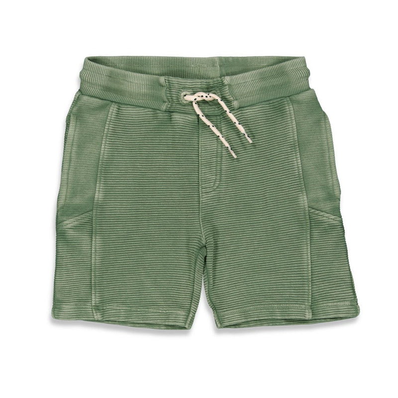 Jongens Short - El Sol van Sturdy in de kleur Army in maat 128.
