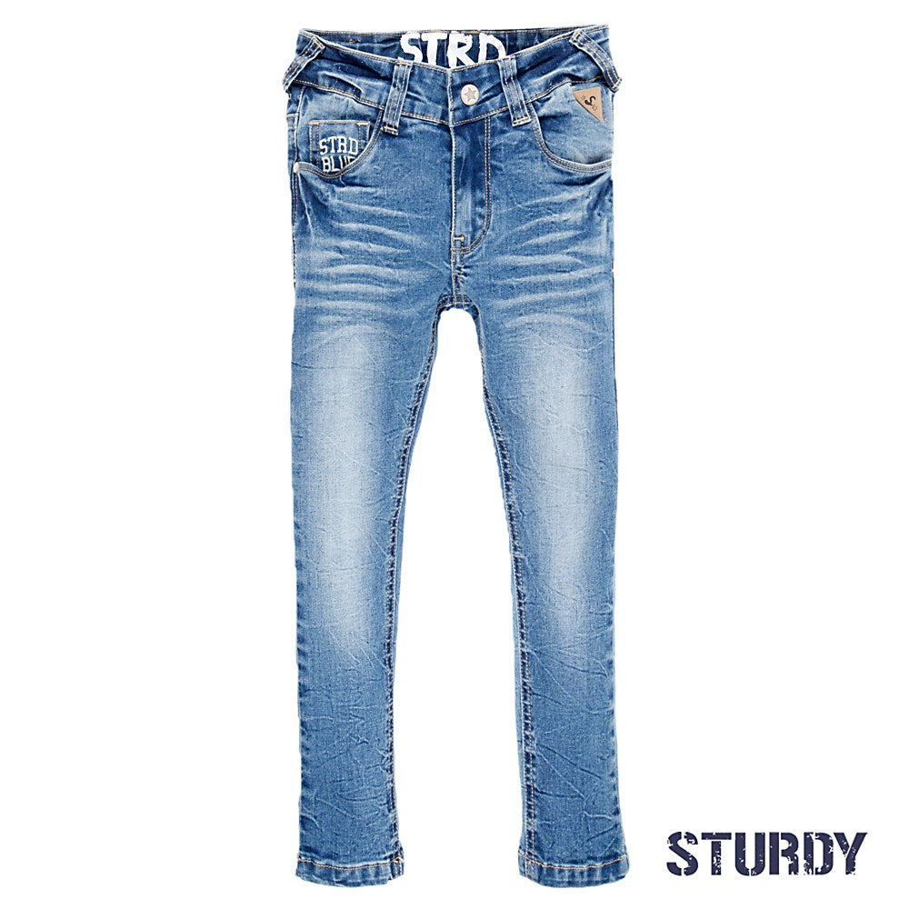 Sturdy Power stretched bleached denim