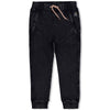 Jongens Sweatbroek - Happy Camper van Sturdy in de kleur Antraciet in maat 128.
