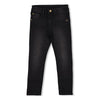 Jongens Slim fit jeans - Sturdy Denims van  in de kleur Black Denim in maat 128.