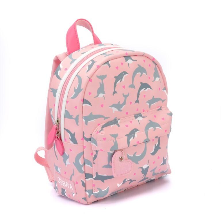 Zebra Rugzak Girls (S) - Dolphins