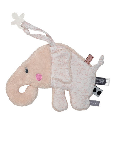 Snooze Baby Knuffeldoekje Elly Elephant orchid blush