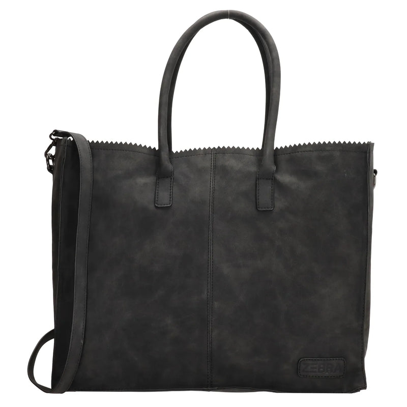Zebra Lisa  XL Shopper - zwart