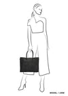 Zebra Lisa  XL Shopper - zwart