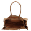 Zebra Natural Bag Lisa  XL Shopper (Camel)