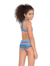 meisjes Zenja Bikini van Protest in de kleur Ground Blue in maat 176.