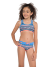 meisjes Zenja Bikini van Protest in de kleur Ground Blue in maat 176.
