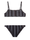 meisjes Peggy Bikini van Protest in de kleur True Black in maat 176.
