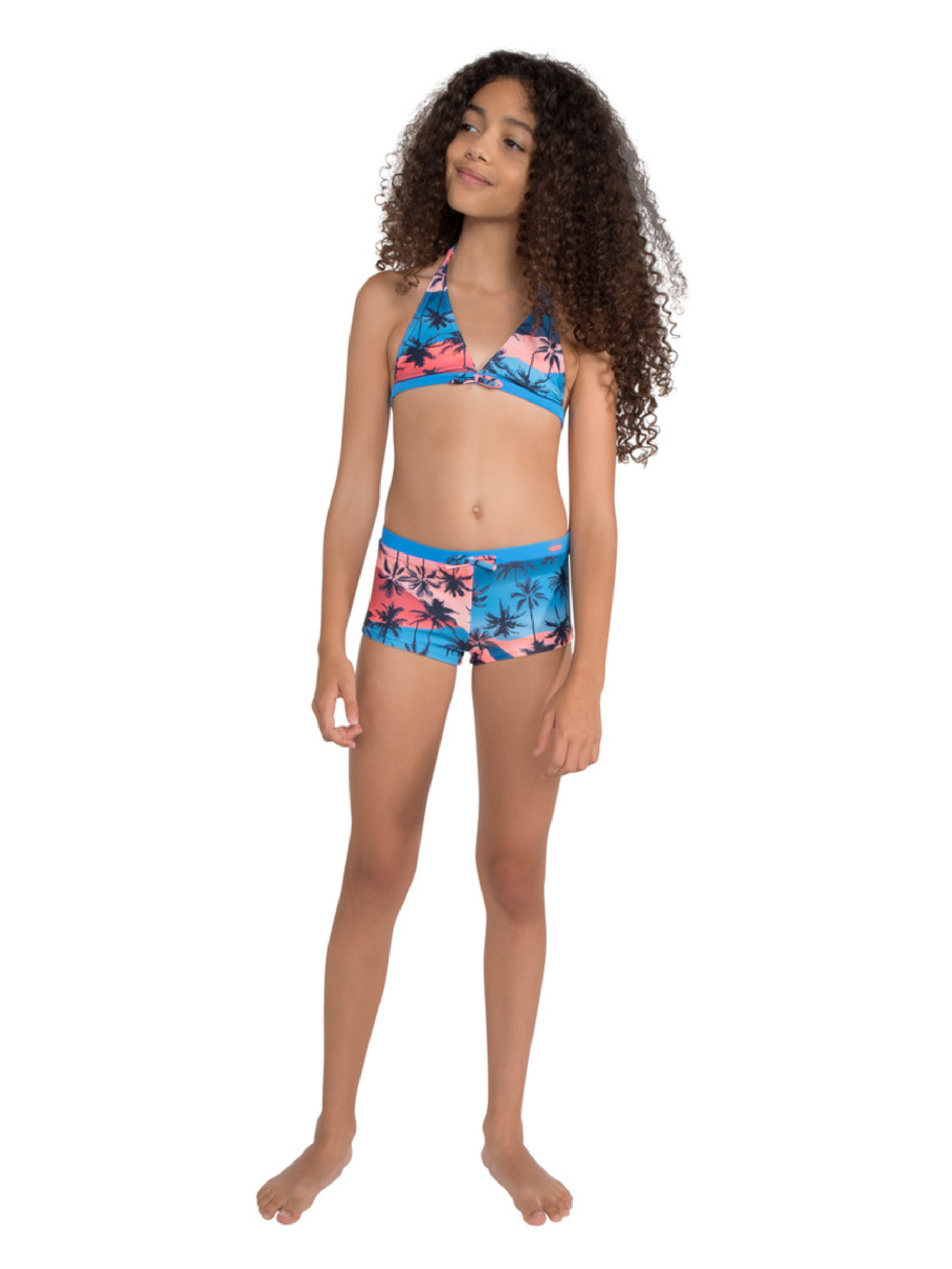 meisjes Koski 20 B Halter Bikini van Protest in de kleur Fiji in maat 176.