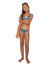 meisjes Janna Triangle Bikini van Protest in de kleur Grey Day in maat 176.