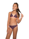 meisjes Gwenna Triangle Bikini van Protest in de kleur Ground Blue in maat 176.
