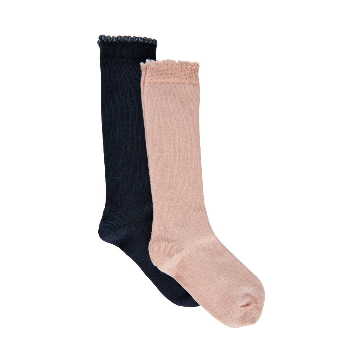 Meisjes Knee Socks van Creamie in de kleur Rose Smoke in maat 35-38.
